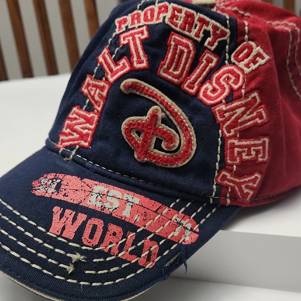 Disney Parks Property Of Walt Disney World‎ Distressed Baseball Cap Adult OSFM